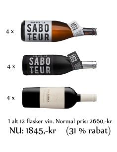 MIX 12 fl. vin i "gamle"...