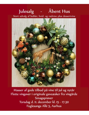 11. december JULESALG - ÅBENT HUS